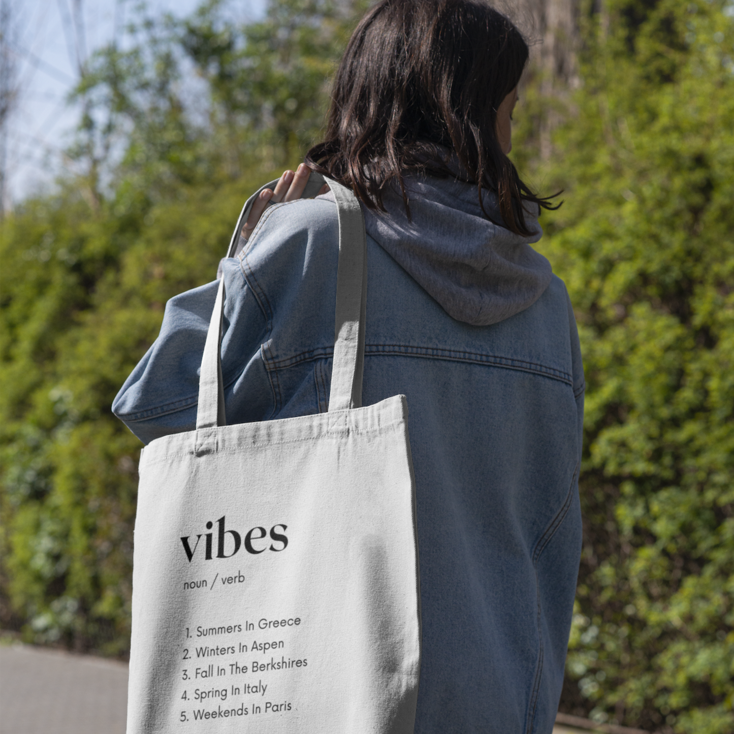The Definition Of A Vibe Tote Bag