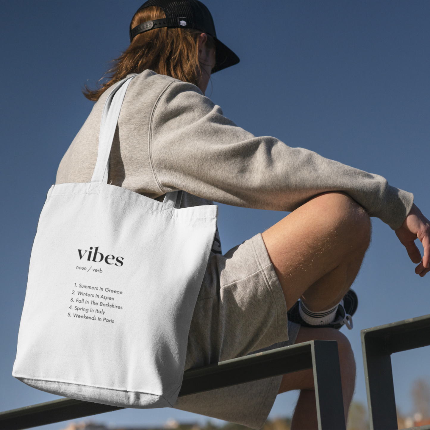 The Definition Of A Vibe Tote Bag