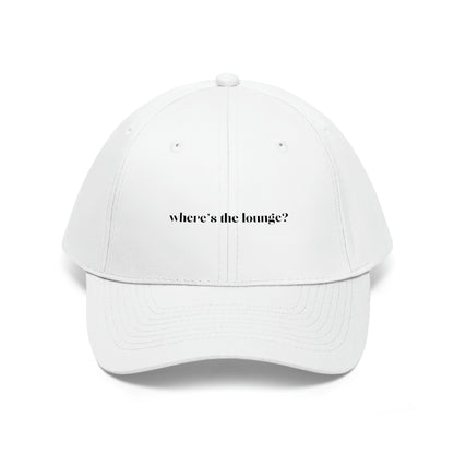 Where's The Lounge Hat